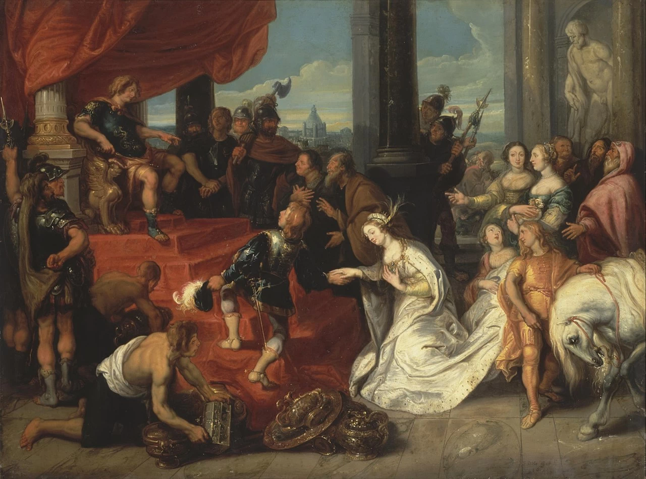 La magnanimità di Scipione l'Africano - Hermitage, San Pietroburgo